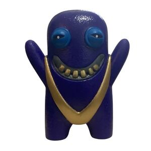 Fuggler Purple Gold Wrestler 2.5 Inch Vinyl Figure Funny Ugly Monster Toy